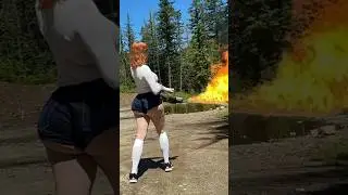 Pixar Mom gets a Flame Thrower! 🔥