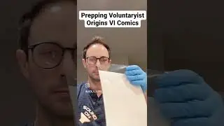 Bagging and boarding my Voluntaryist Origins VI comics!