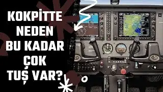 Kokpitteki Tuşları Öğrenelim | Hepsini Kullanıyor Muyuz | Hangisi Ne İşe Yarar | Cessna 172S