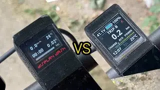 XIAOMI Scooter Dashboard Shootout - m365dash vs DisplayDash