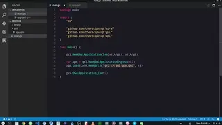 Golang Bindings for Qt 5.8 [WIP]