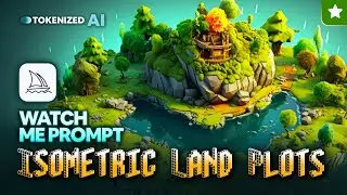 Isometric Land Plots | Watch Me Prompt Live in Midjourney