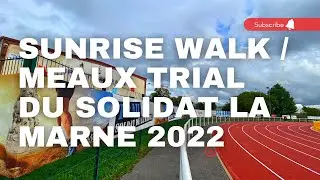 📍🇫🇷SUNSET WALK IN AUTUMN / MEAUX FRANCE KIDS' RACE TRIAL DU SOLIDAT LA MARNE 2022 #meaux