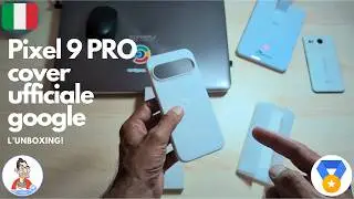Unboxing Cover Ufficiale Google Pixel 9 Pro Grigio Creta