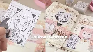 journal with me 🎐 anime themed ft. spy x family | cozy | TokyoCatch  ♡