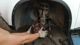 Как выбить  привод ШРУС. не повредив резьбу.  рабочий вариант 100%