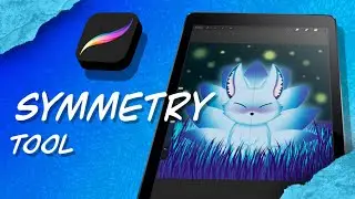 How to use the SYMMETRY TOOL | PROCREATE