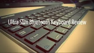 SHARKK Ultra Slim Wireless Bluetooth Keyboard Review