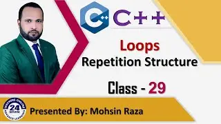 CS101 Short Lecture - 29 | Topic 121 to Topic 122 | Loops - Repetition Structure in (Urdu / Hindi)