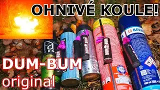 Vylomeniny-Odpalování sprejů petardami DUM-BUM