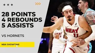 Jaime Jaquez Jr. 28 Points, 5 Assists, 4 Rebs vs Hornets I 25-26 NBA Season