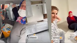 Yeni Evde Komşular ile Temizlik Zamanı