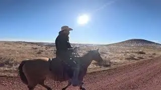 Beautiful Day Riding in Wyoming With Pete of Wyoming Way