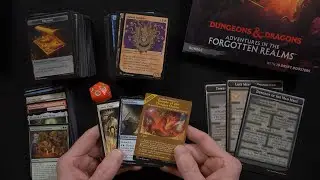 Magic: The Gathering Dungeons & Dragons Unboxing ASMR