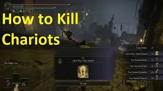 How to Kill The 3 Chariots in Auriza Heroes Grave - How to Get Tree Sentinel Set and Holy Ground Ash