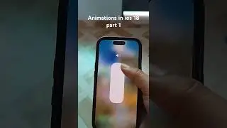 Animations in iOS 18 volume 💝 part 1
