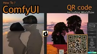 Comfy-UI  QR code  workflow 