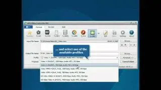 How to convert WMV files using AVS Video Converter?