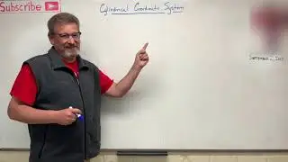 Dynamics: Lesson 11 - Cylindrical Coordinate System Review