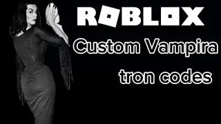 CUSTOM VAMPIRA TRON CODES WWE 2K23 (ROBLOX) | Terri.