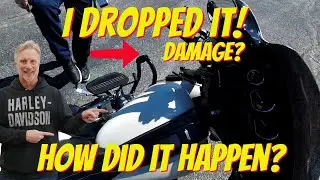 Don't Fear Dropping your Harley Davidson Motorcycle | Street Glide