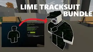 *NEW SET* Lime Tracksuit Bundle | Unturned Item Showcase