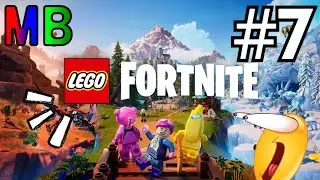 UPANDO A VILA E MELHORANDO OS ITENS ATÉ O MÁXIMO! + NOVA CASA! NO LEGO FORTNITE! PARTE 1 - #7 😜😎