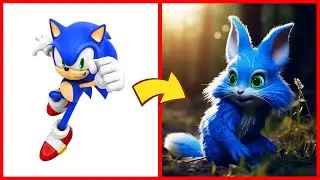 SONIC the Hedgehog ALL CHARACTERS as BUNNY (PART 2) 2024