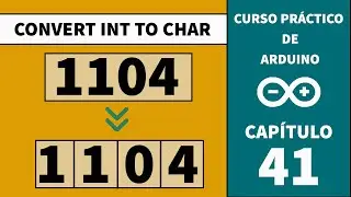 ADC41 - Integer to char || Arduino