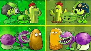 Random Team Plant PVZ 1 vs PVZ 2 - Who Will Win?