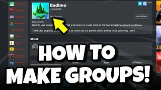 How to Make a PROFESSIONAL Roblox Group!