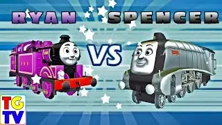 Thomas & Friends: Go Go Thomas - Ryan vs Spencer, James
