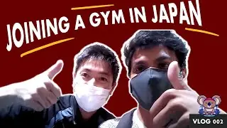 Joining a gym in JAPAN | Vlog 002 | Mann Tumhara Ghume Hum | Indian in Japan | RSPinJAPAN