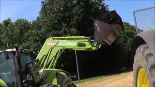 Substrat fahren mit John Deere // Claas// Strautmann// 2015