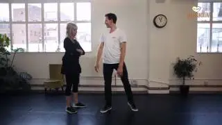 Brendan Cole and Jo Wood 'Swing Into Action'