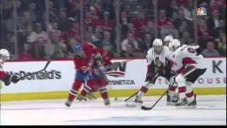 P.K. Subban rocket slapshot goal 2-1 Ottawa Senators vs Montreal Canadiens April 17 2015 NHL