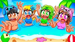 Last To Leave BEACH Wins $1,000,000 In Roblox Snapchat...