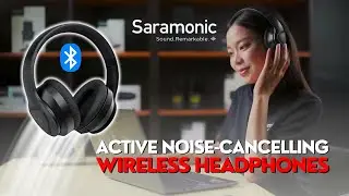 Noise Cancelling Wireless Headphones - Saramonic NoiseWall SR-BH600