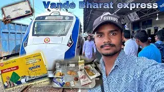 *FIRST TIME* on Inaugural run of VANDE BHARAT EXPRESS (JAM-ADI)•