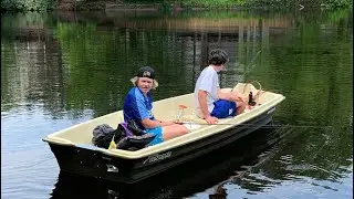 We got a boat...