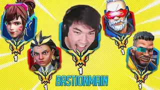 Bastionmain takes over Rank 1 lobbies in Overwatch 2