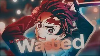 Tangiro - Wasted "2k special💫✨" - Rztrc Style - ALIGHT MOTION FREE PRESET + CLIPS [AMV/EDIT]