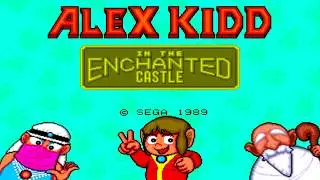 Alex Kidd in the Enchanted Castle - Longplay/Walkthrough (No Damage)