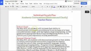 How to create links within a Google Doc