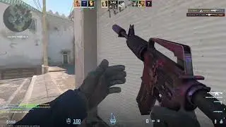 Partida muito louca na dust - CS2