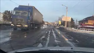 Растаяли дороги в Канске