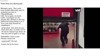 Top Reddit Video - Next F*cking LEVEL: Pass time on a boring job