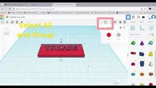 My Name Plate - First TinkerCad Design