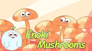 🍄Did you also eat Enoki Mushrooms like this when you were little? 😍#snacks #fruit #vegetables