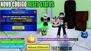 NOVO CÓDIGO DE RESET STATUS + 29 CÓDIGOS DE EXP BELI E RESET DO BLOX FRUITS - blox fruit codes